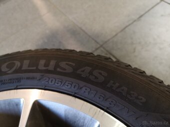 Ford Focus, Mondeo alu + celoroční 205/50/16. - 6