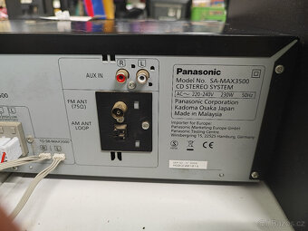 Audio Minisystém Panasonic SC-MAX3500 / černý - 6