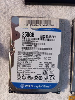 PC - Sata rámeček 2.0 pro HDD 2,5 disky + redukce na USB 2.0 - 6