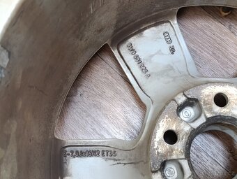 5x112 Audi A4 7Jx16 ET35 číslo 8W0601025A s1 alu disky - 6