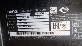 2x monitor Benq GW2760S ( 2760HS ) - 6