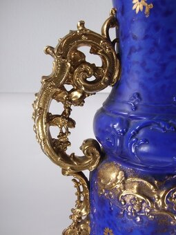 Porcelánová velká váza Karlovy Vary, stará, v63cm - 6