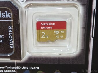 2x paměťová karta SanDisk microSDXC 2TB Extreme s fakturou - 6