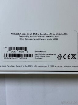 Apple Watch SE 2. Generace 40mm - 6
