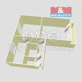 Pronájem bytu 2+1, 54 m², Karviná, ul. Kosmonautů - 6