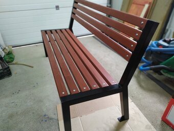 Nová zahradní lavička - 6