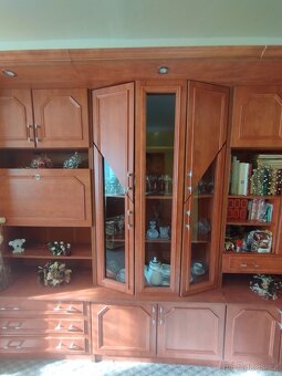 Hnědá obývací stěna 5 části - 6