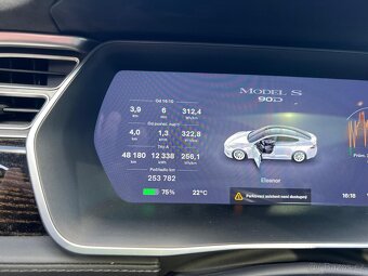 Tesla model S 90D freeSCH, tažné, první majitel, nebourané - 6