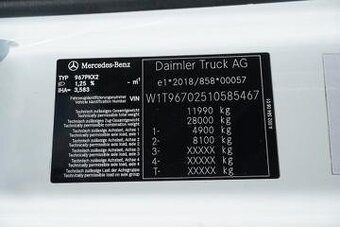Mercedes-Benz ATEGO 1227 - 4x2 – Shrnovačka – EURO 6 - 6