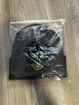 Stone island - zimní čepice - tmavě šedá - 6