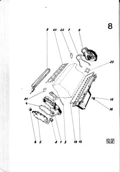 Motory LIAZ M 634 a M 637 - katalogy ND + dílenská příručka - 6