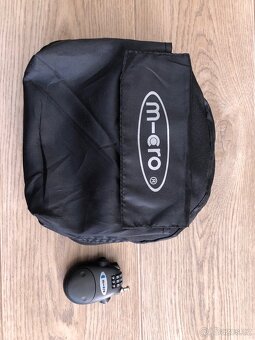 Koloběžka zn. Micro od 8 let s příslušenstvím - 6