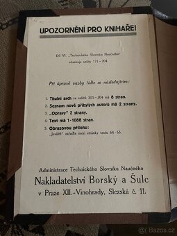 Technický slovník naučný 1928 I-XV - 6