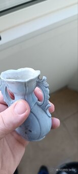 Prodám porcelánovou vázičku z 1. sv. války, originál - 6