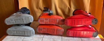 Retro lyže, hůlky + boty - 6