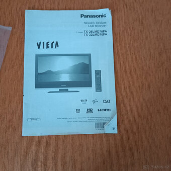 Televize Panasonic,setobox a DVD přehrávač +televizní stolek - 6