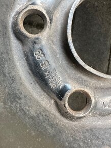 Originál plechové disky Opel Astra J 5x105 - 6
