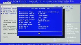 AM4 B350 Ryzen 3 2200G ram 8GB PSU 250W M.2 NVME slot - 6