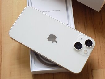APPLE iPhone 13 mini 128GB White - ZÁRUKA - TOP STAV - 6