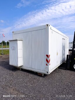 Kancelářský/obytný kontejner ABROLL 6X3m v.2,8m - 6