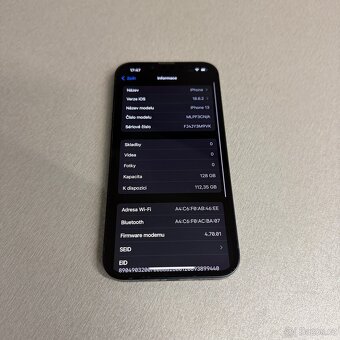 iPhone 13 128GB černý, pěkný stav, 12 měsíců záruka - 6