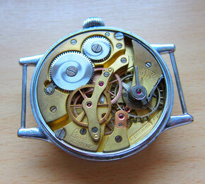 Originál obří starožitné německé letecké hodinky LACO B-UHR - 6