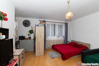 Prodej zděného bytu s plechovou garáží, v obci Mileč - 6