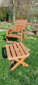 Prodám dřevěný zahradní nábytek - 6