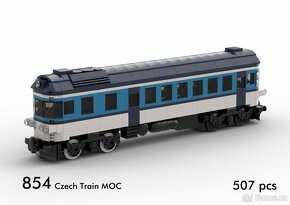 Lego vlaky - návody českých vozidel - 6