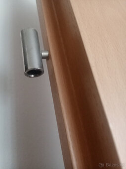 Dveře interiérové prosklené buk 70cm pravé - 6