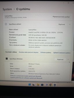 Notebook Asus VivoBook 15 X515FA Core i3 10th Gen 15,6" FHD - 6