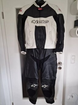 Kožená kombinéza Alpinestars Stella / iXS - 6