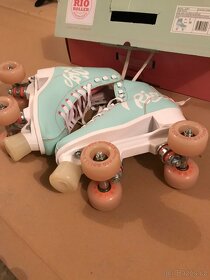 Rio - Roller Script Peach/Green - trekové brusle - 6