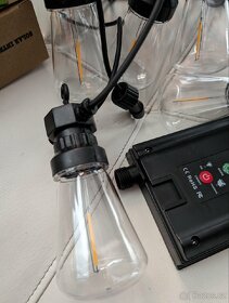 Venkovní solární párty řetěz 15m ŽÁROVKY
15 LED žárovek - 6