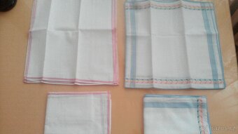 Retro kapesníky (70.- 90.léta) - dámské, dětské, pánské - 6