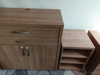 Set komoda a skříňky 4 ks - 6