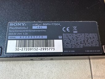 Playstation 2 slim scph-77004 PAL,Nový laser - 6
