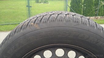 Kola 5x112 R16 zimní+ originální poklice VW - 6