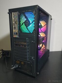 Herní PC: Ryzen 7 5800x /RTX 4060ti /32gb RAM / Záruka - 6