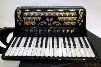 Akordeon Brandoni Super Musette, černý, 96 basů - 6