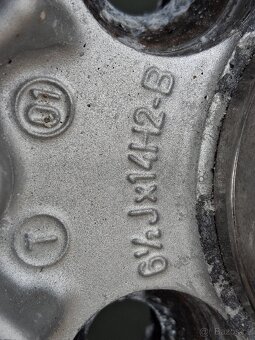 Original BBS 6.5 et22 pěkné, připraveny na auto - 6