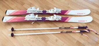 Lyže Elan, 120 cm + hůlky 100 cm - 6