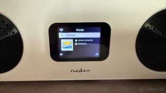 Nedis RDIN2500WT internetové radio, DAB+, FM, BT, hodiny - 6