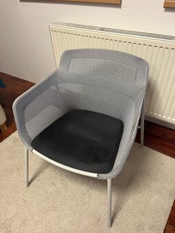 IKEA křeslo růžovo fialové - 6