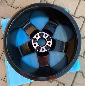 Alu disky audi 5x112, černé, TOP, R17 - 6