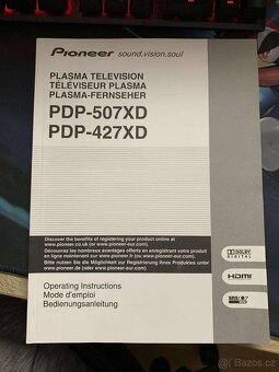 Pioneer PURE VISION PDP-427XD 42" 1080p HD Plasma Televisio - 6