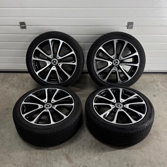 Alu kola Mercedes 225/45 R18, Letní+zimní Sada - 6