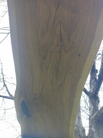 Lavice interier/exterier dřevo dub nohy kov - 6