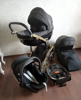 Junama Diamond 4v1 včetně autosedačky Cybex Aton 5 a isofix - 6