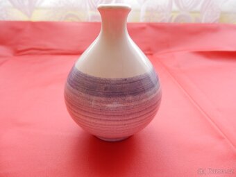 Porcelánové vázičky, košík, pejsek, ovečka, kačer - 6